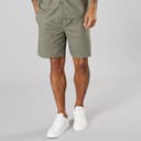 Solid Heren Shorts Dusty Olive