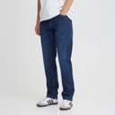 Solid Heren Sdryder Spijkerbroek Dark Blue Denim