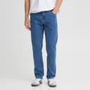Solid Heren Sdryder Spijkerbroek Middle Blue Denim
