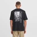 Solid Heren Bilop T-shirt True Black