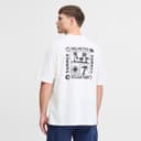 Solid Heren Daniel T-shirt Wit