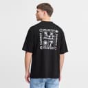 Solid Heren Daniel T-shirt True Black