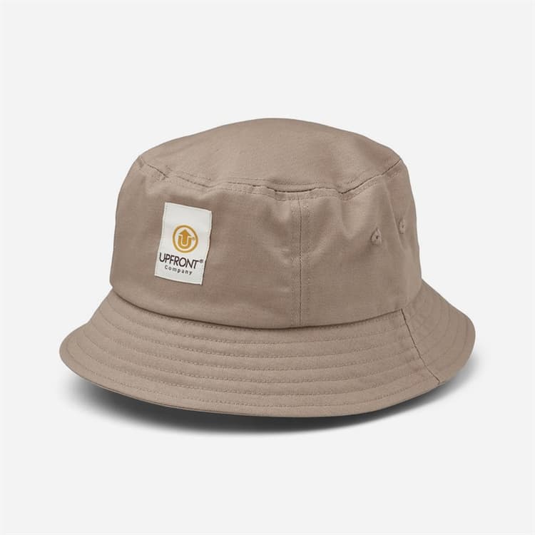 Upfront Stranded Bucket Hat Licht Khaki Lt Khaki