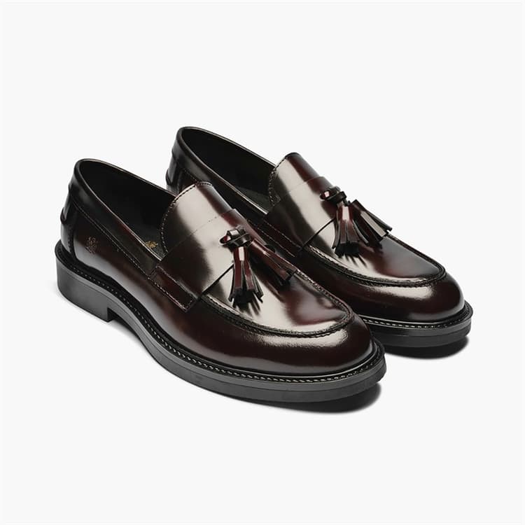 Playboy Footwear Heren Filippo Instappers Bordo Polido