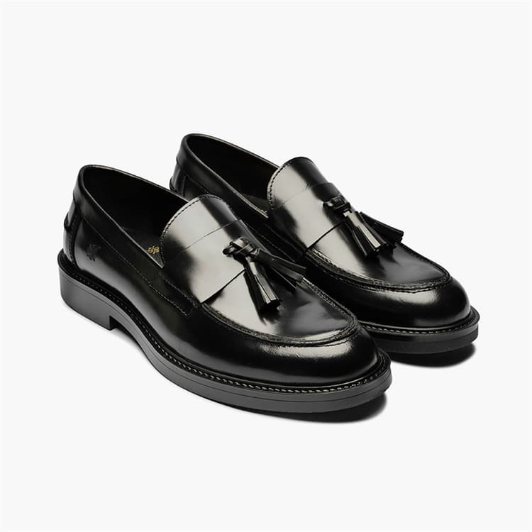Playboy Footwear Heren Filippo Instappers Black Polido