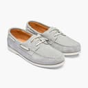 Playboy Footwear Heren Isla Schoenen Grey Suede/Off White