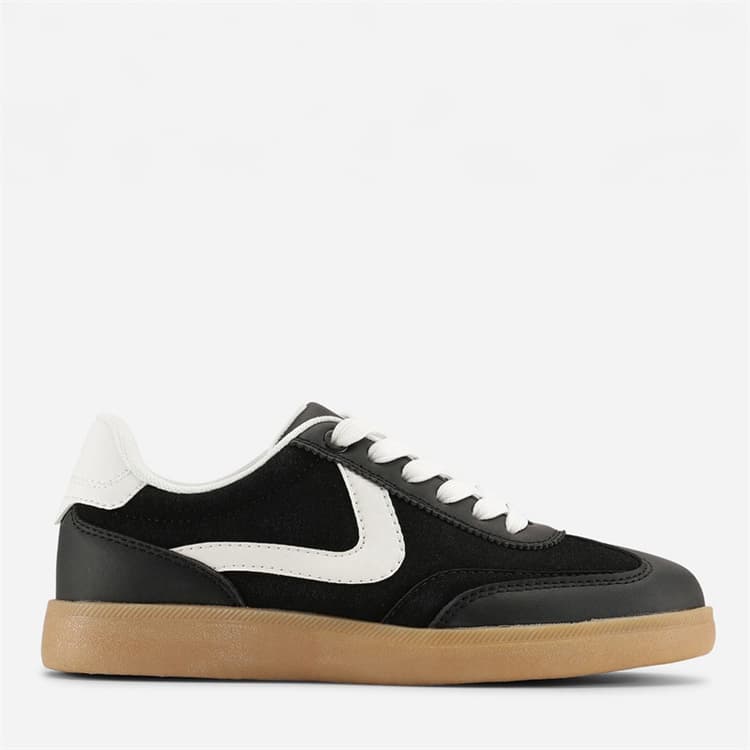 Rugged Gear Schoenen Zwart/Wit Black-White