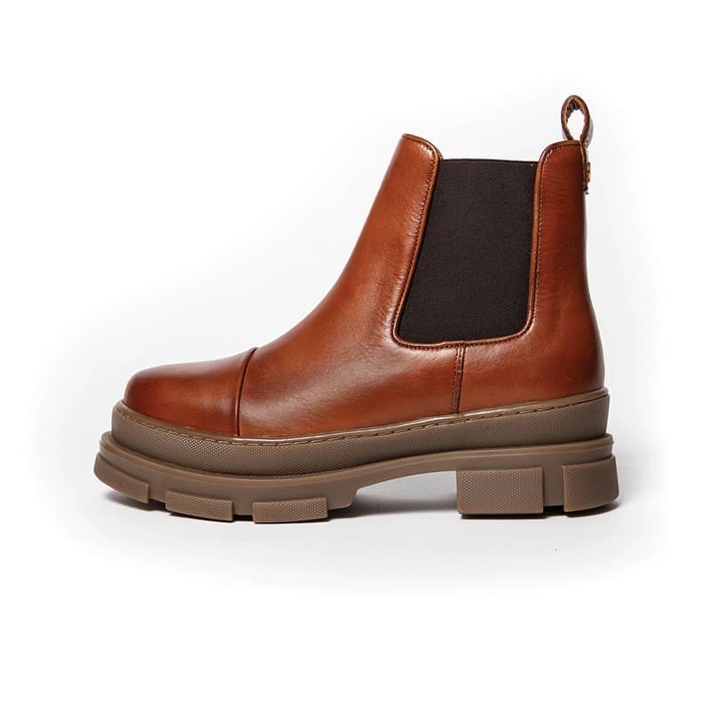 Copenhagen Shoes Dames Looking Like You Laarzen 0241 Cognac - Afbeelding 1