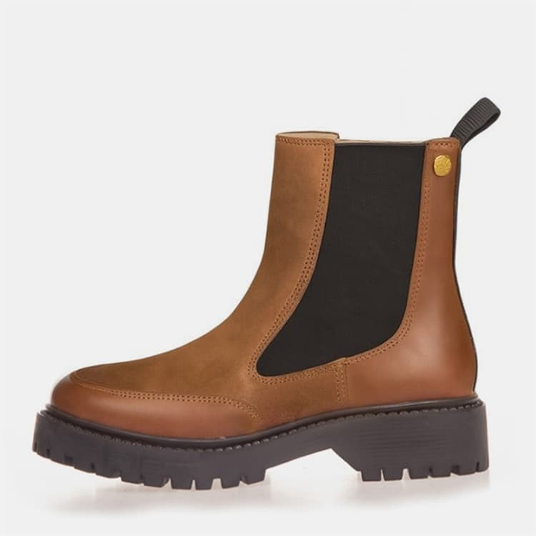 Copenhagen Shoes Meisjes Herfst Laarzen 0241 Cognac