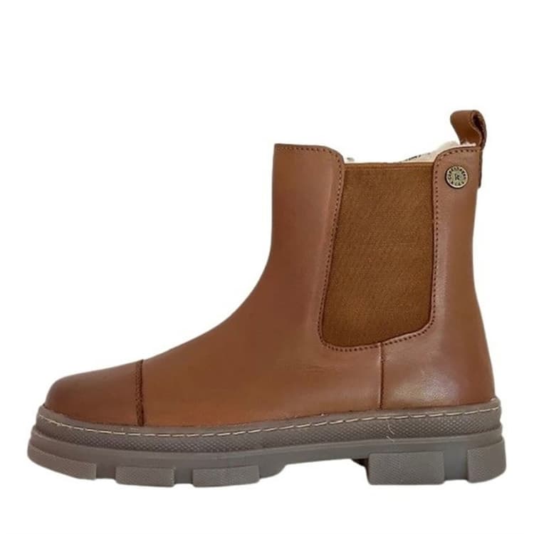 Copenhagen Shoes Meisjes Goed Uitziende Lage Laarzen 112 Cognac