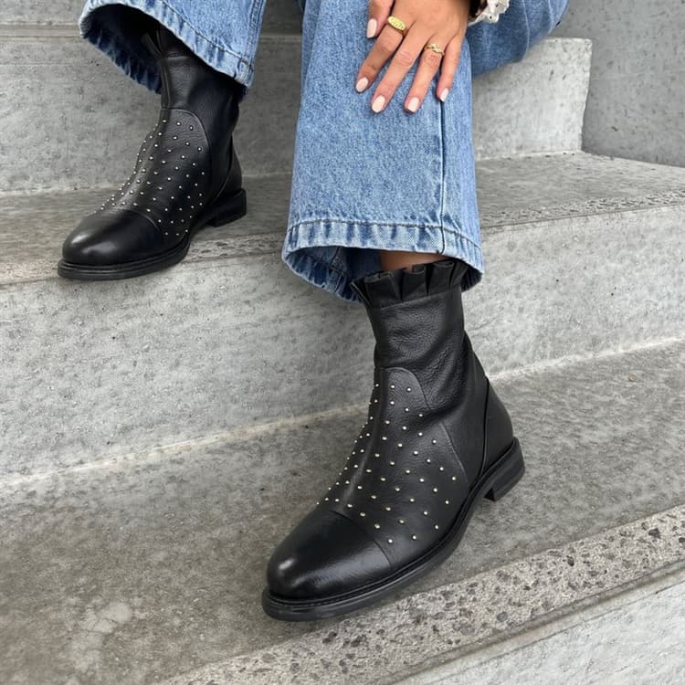 Copenhagen Shoes Dames Laten We Gaan Wandel Schoenen 0001 Black