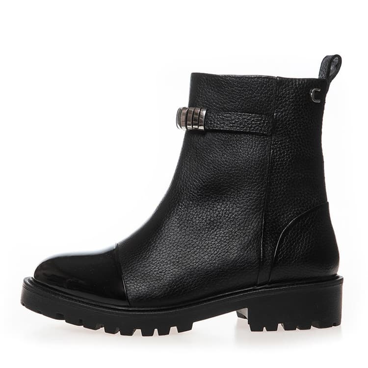 Copenhagen Shoes Dames Laarzen Het Sprookje En Ik 2206 Black/Silver