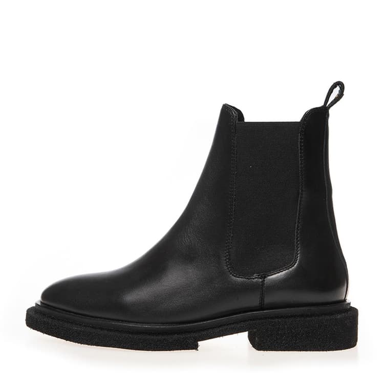 Copenhagen Shoes Dames Laarzen Zwart Kom Van Een Wandeling 0001 Black