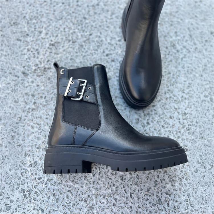 Copenhagen Shoes Dames Laarzen Herfst Gevoel 0001 Black