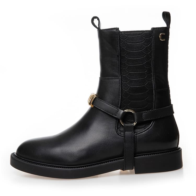 Copenhagen Shoes Dames Momenten Van Het Leven 2 Laarzen 0001 Black