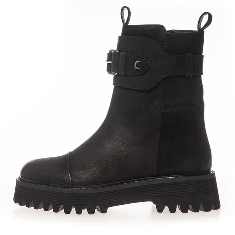 Copenhagen Shoes Dames Shoelovers Zwarte Laarzen 0001 Black