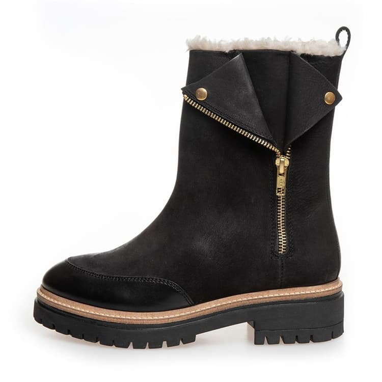 Copenhagen Shoes Dames Alle Dat Telt Laarzen 0001 Black