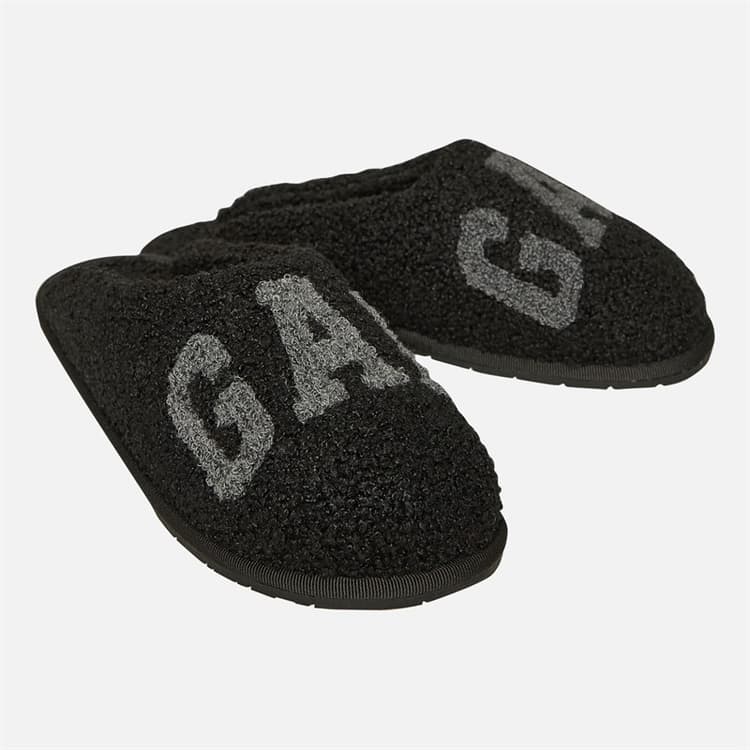 GAP Dames Plano II Borg Pantoffels Zwart
