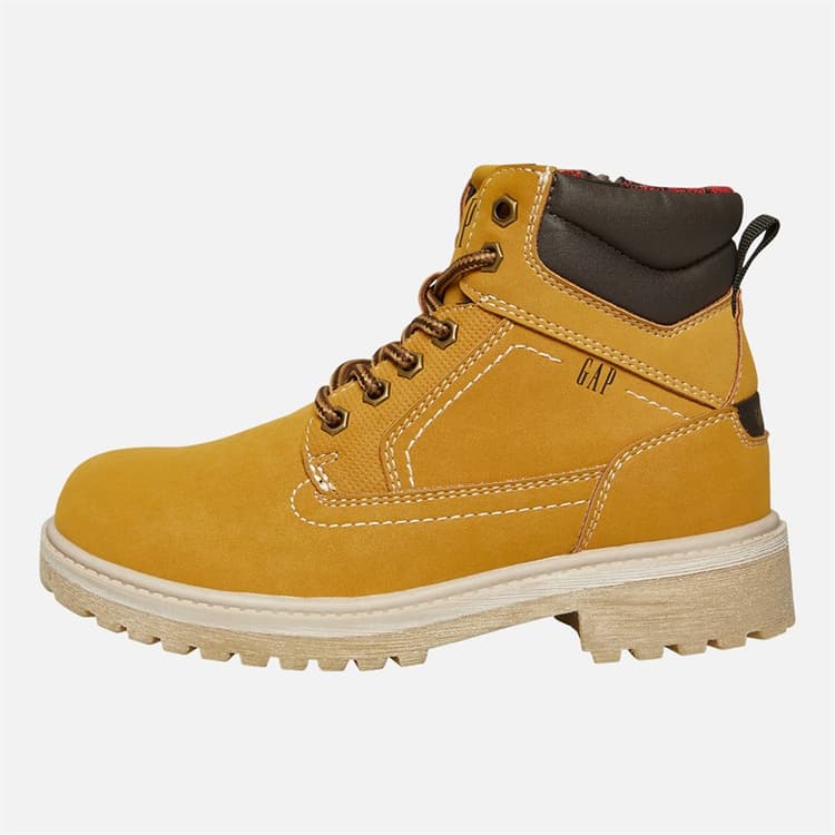 GAP Jongens Dayton II Mid Veter Laarzen Geel Royal