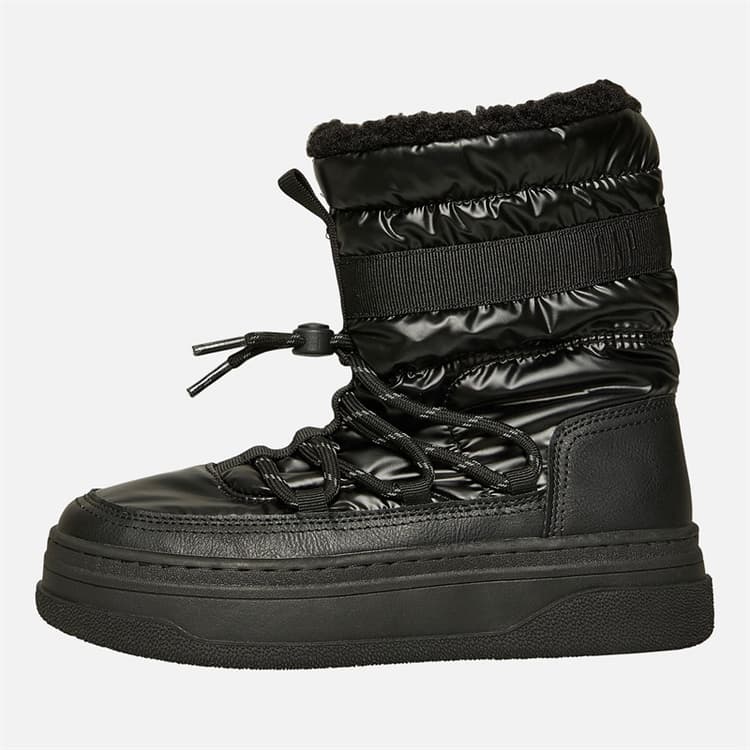 GAP Dames Paradise Hoge Nylon Sneeuwlaarzen Zwart