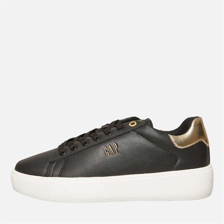 GAP Dames Cary Cupsole Sneakers Zwart
