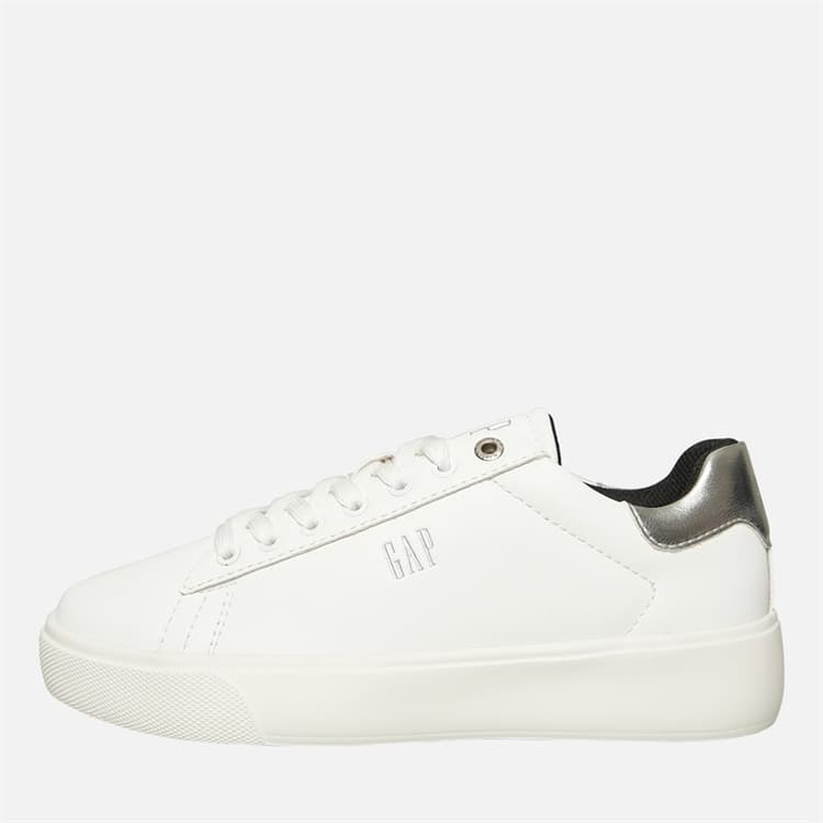 GAP Dames Cary Cupsole Sneakers Wit