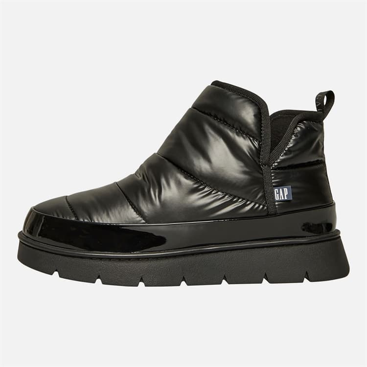 GAP Dames Richmond Mid Metallic Sneeuwlaarzen Zwart