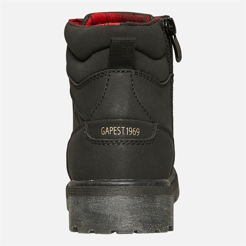 GAP Jongens Dayton II Mid Veter Laarzen Zwart - Afbeelding 3
