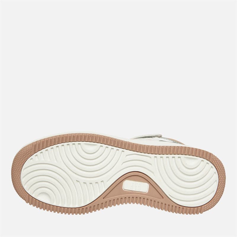 GAP Meisjes Boston Mid Sneakers Wit Zilver Roze - Afbeelding 2