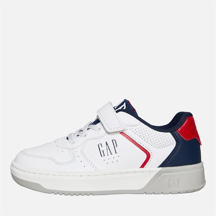 GAP Jongens Chicago Sneakers Wit/Marine/Rood wit Navy Red