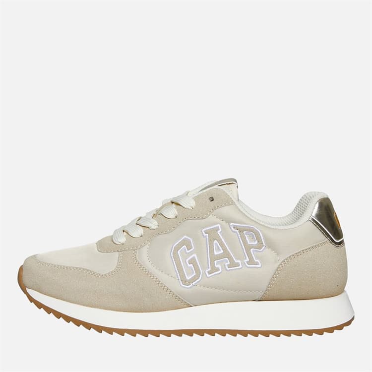 GAP Dames Nashville Arch Logo Sneakers Sand