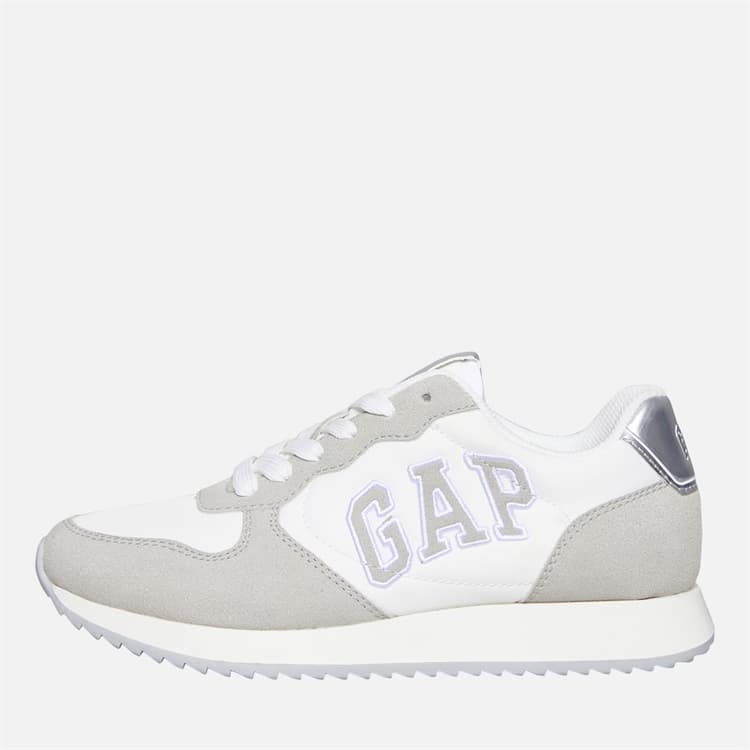 GAP Dames Nashville Arch Logo Sneakers Wit