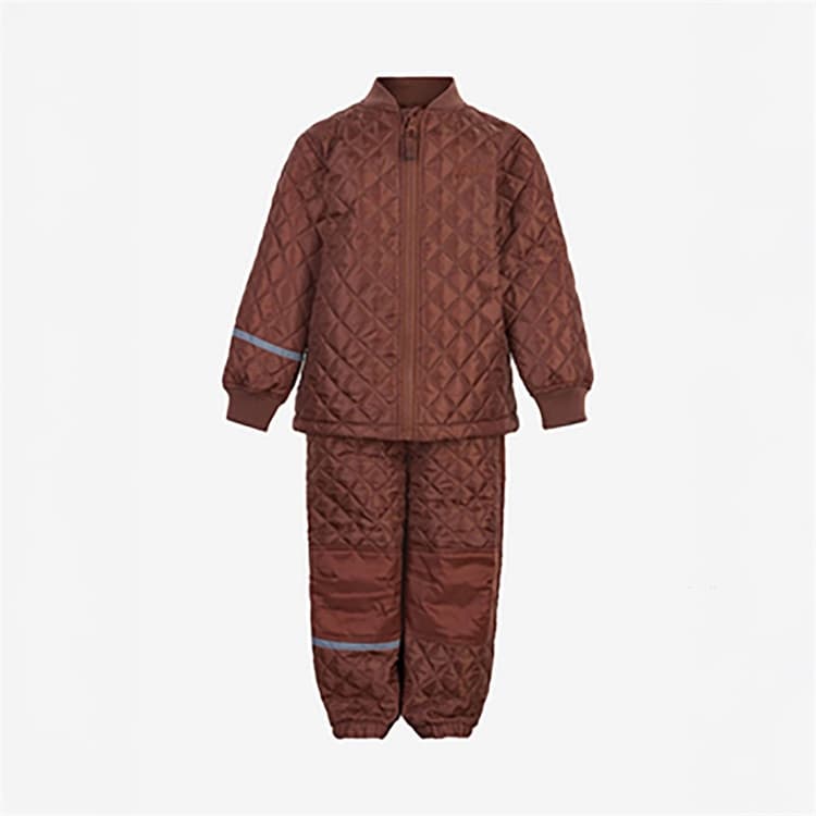 Celavi Kinderen Celavie Effen Basic Thermisch Set Tortoise Shell