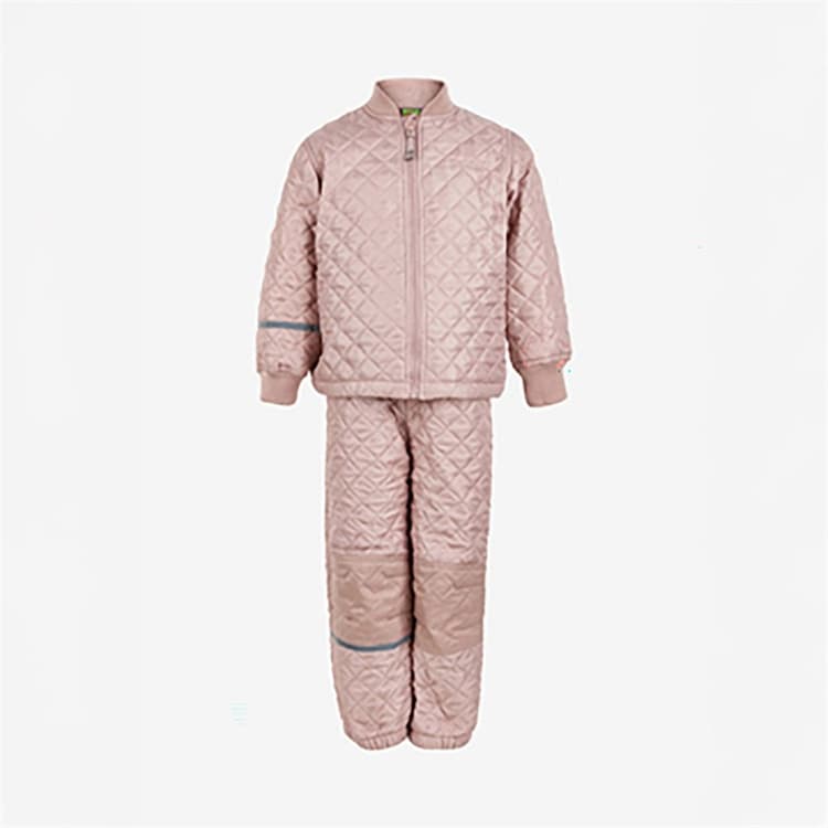Celavi Kinderen Celavie Effen Basic Thermisch Set Misty Rose