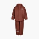 Celavi Kinderen Celavie Effen PU Basis Regenpak Set Tortoise Shell