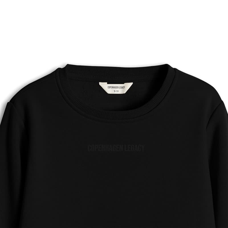 Copenhagen Legacy Zwart Sweatshirt voor jongens - Afbeelding 3