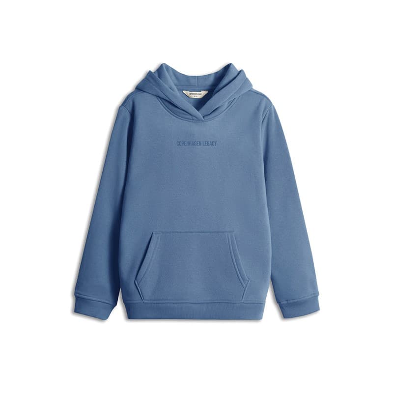 Copenhagen Legacy Kinderen Hoodie Denim Melange - Afbeelding 1