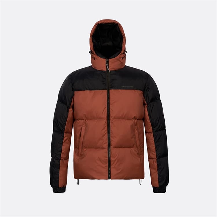 Copenhagen Legacy Heren Jack met Capuchon Roest / Zwart