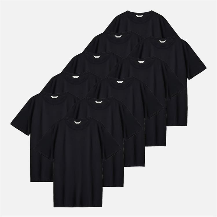 Copenhagen Legacy Heren Kopenhagen Legacy Tien Pack T-shirts Zwart