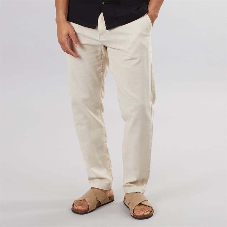 Indicode Heren Inclio Chino Broek Iers Crème