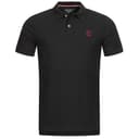 Indicode Heren Inwadim Polo’s met korte mouwen Zwart