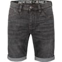 Indicode Heren Indelmare Denim shorts Zwart