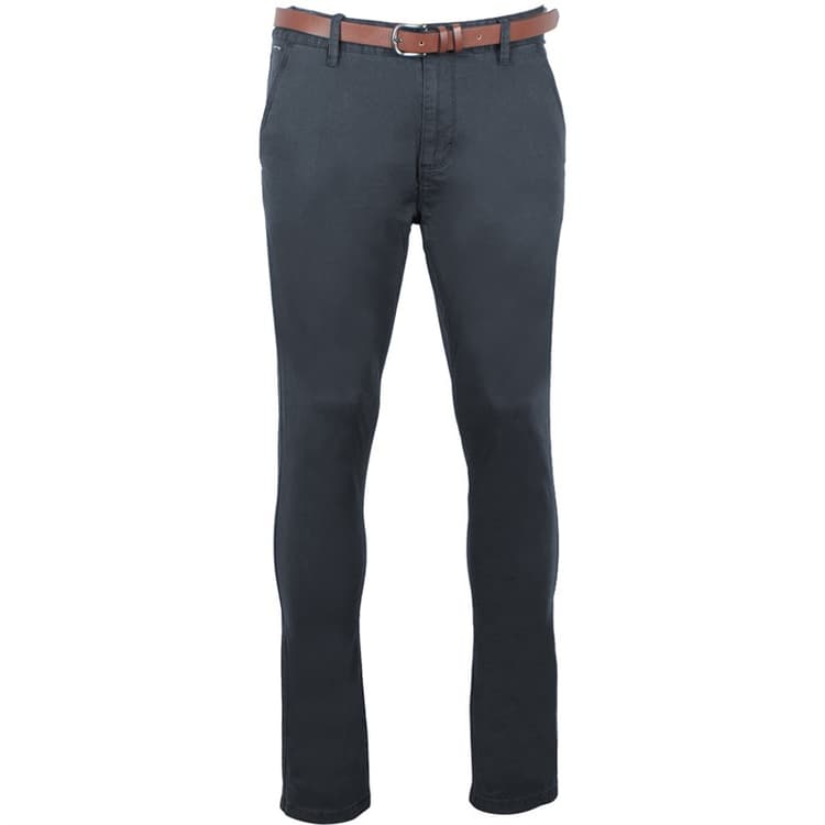 Indicode Heren Gower Chinos Marineblauw