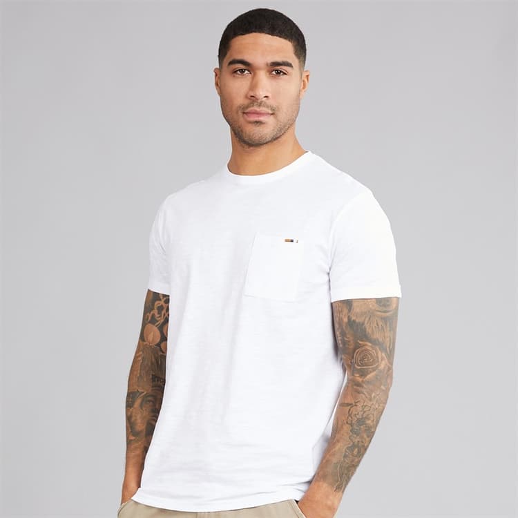 Indicode Heren Inandorra T-shirt Off White