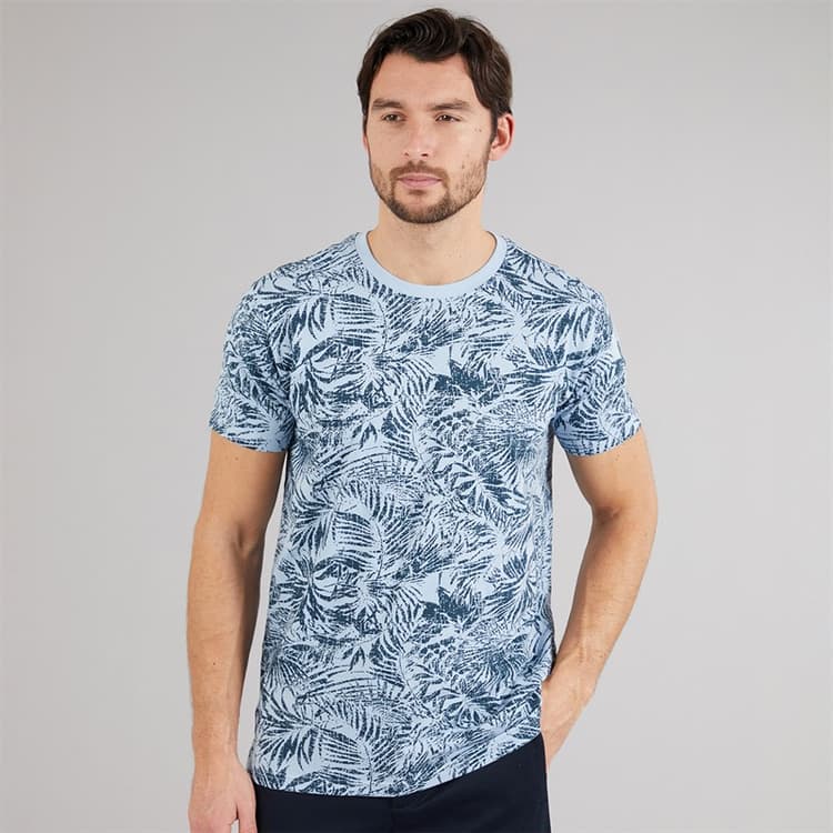 Indicode Heren Inpalme T-shirt Sky Way