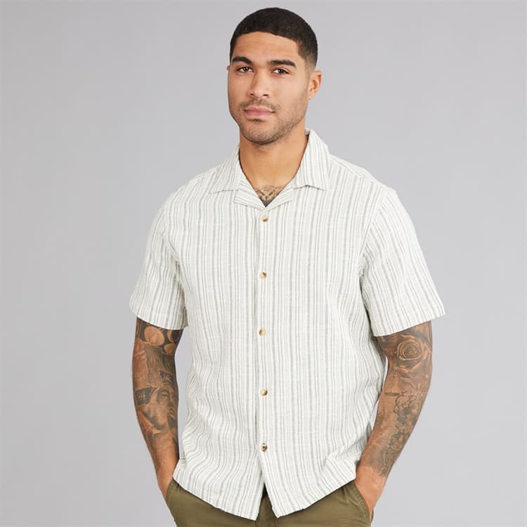 Indicode Heren Chaga Shirt Sea Spray