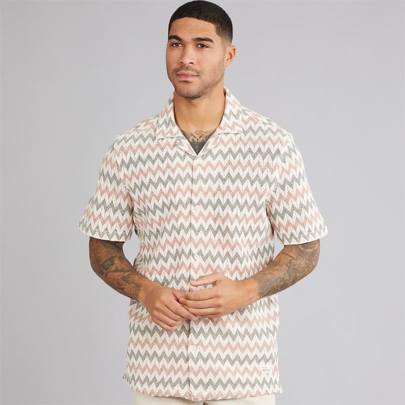 Indicode Heren Lihue Shirt Baked Clay - Afbeelding 1