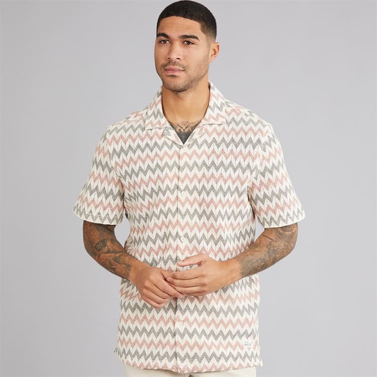 Indicode Heren Lihue Shirt Baked Clay