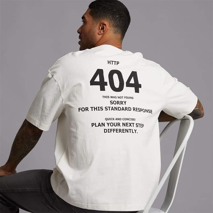 Indicode Heren Four O Four T-shirt Snowflake