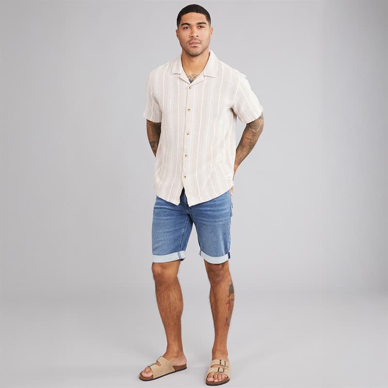 Indicode Heren Poipu Shirt Cornstalk - Afbeelding 4